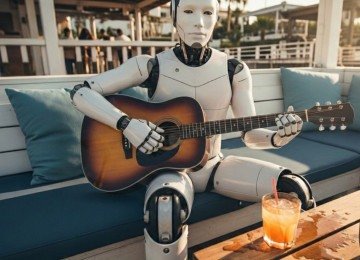 Imagino o Lyria e outras tecnologias compondo a caixa de ferramentas que nós, brasileiros, já usamos com tanta maestria para gerar os melhores memes e interagir socialmente. -  (crédito: Estado de Minas)