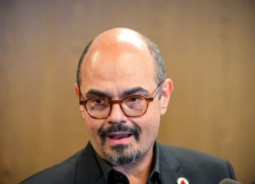 O vice-governador Mateus Sim&otilde;es (PSD)  -  (crédito: Leandro Couri/EM/D.A. Press)