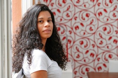 O lan&ccedil;amento mais recente de Ana Paula Maia foi o livro "B&uacute;falos Selvagens", no final de 2024
       -  (crédito: Rodolfo Buhrer/Divulgacao)