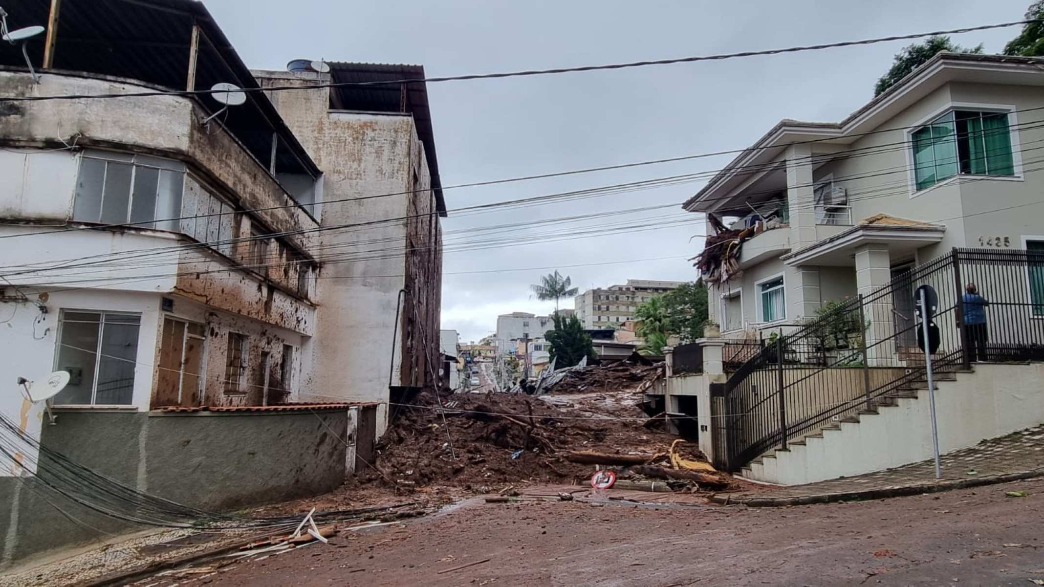 Rua Eng. Murilo Miranda de Andrade - Paineiras, Juiz de Fora- Leonardo Costa/Tribuna de Minas