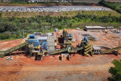  Com estrutura para desmonte, tritura&ccedil;&atilde;o e descontamina&ccedil;&atilde;o de ve&iacute;culos, a unidade funciona em uma &aacute;rea de 80 mil metros quadrados -  (crédito: Divulga&ccedil;&atilde;o)