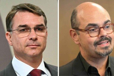 Em documento, Flávio disse que Simões o puxaria para baixo durante as eleições -  (crédito: AFP / Leandro Couri/EM/D.A.Press)