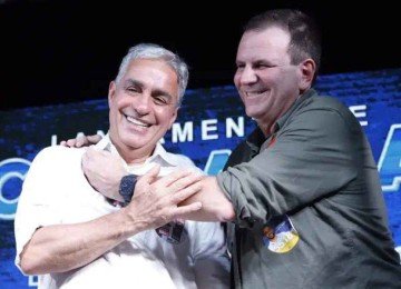 André Ceciliano e o prefeito Eduardo Paes se unem novamente pensando nas eleições deste ano -  (crédito: Foto: Divulgação)