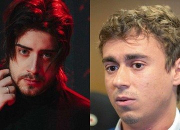 Streamer Rafael Lange (Cellbit) disse que o deputado Nikolas Ferreira não sabe o que é trabalhar -  (crédito: Reprodução/Redes sociais - Leandro Couri/EM/D.A. Press)