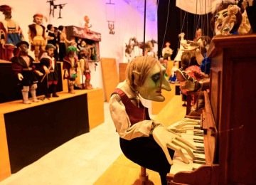 Mostra reúne 600 peças e integra a programação da 'Ocupação Giramundo', que funciona como uma retrospectiva da companhia mineira -  (crédito: Leandro Couri/EM/D.A Press)