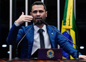 Senador Cleitinho Azevedo dá visibilidade ao impasse eleitoral no campo bolsonarista -  (crédito: JEFFERSON RUDY/AGÊNCIA SENADO)