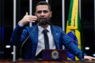 Senador Cleitinho Azevedo dá visibilidade ao impasse eleitoral no campo bolsonarista -  (crédito: JEFFERSON RUDY/AGÊNCIA SENADO)