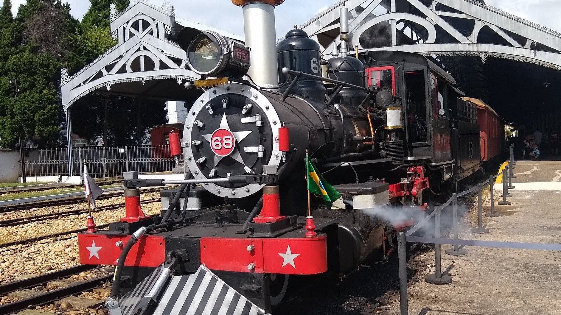 Circula&ccedil;&atilde;o da Maria Fuma&ccedil;a entre S&atilde;o Jo&atilde;o del-Rei e Tiradentes ser&aacute; suspensa por causa das fortes chuvas na regi&atilde;o. -  (crédito: VLI / Divulga&ccedil;&atilde;o)