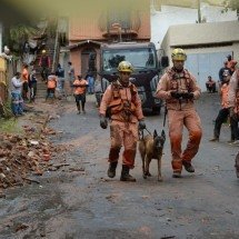 Juiz de Fora: militares e voluntários mantêm buscas por Piettro de 9 anos - Túlio Santos/EM/DA Press