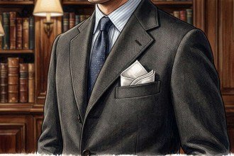 Homens, independentemente de sua condição social, carregavam em seus bolsos lenços de tecido -  (crédito: IA)