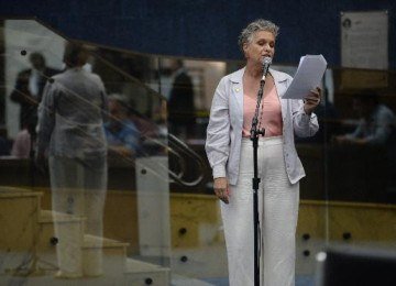 Cida Falabella substitui Eliane Parreira na Secretaria Municipal de Cultura de BH -  (crédito: Túlio Santos/EM/D.APress)