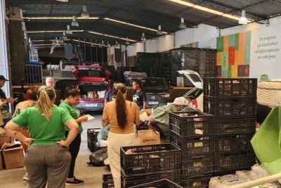 Sistema Fecomércio se mobiliza para ajudar moradores de Ubá e Juiz de Fora -  (crédito: Sistema Fecomércio / Reprodução )