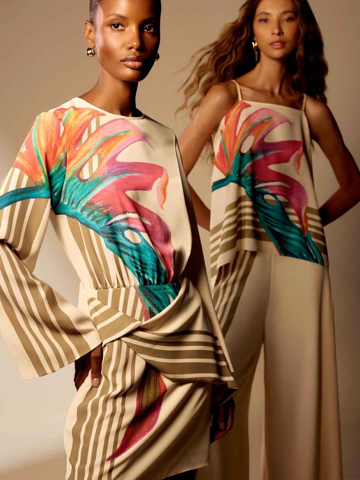 Estampas feitas &agrave; m&atilde;o