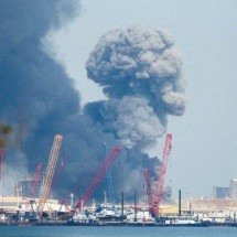 Vídeo: Base americana no Bahrein é atingida em 'ataque com mísseis' - Reprodução X