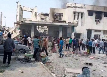 Escola primária feminina em Minab, na província de Hormozgan, no Sul do Irã, foi alvo dos ataques dos EUA e de Israel  -  (crédito: AFP)