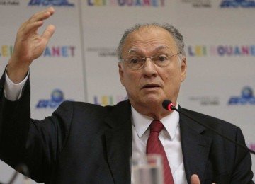 Roberto Freire anunciou no X (ex-Twitter) que deixará o comando do Cidadania -  (crédito: José Cruz/Agência Brasil - 21/03/17)