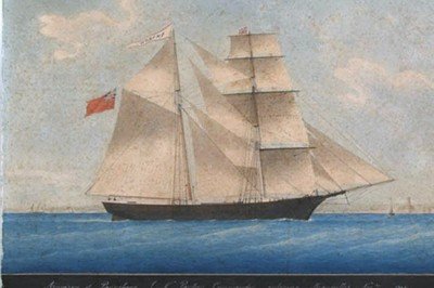 <p>No dia 4/1/1872, o navio mercante Mary Celeste foi achado à deriva e sem tripulação na costa dos Açores, no Oceano Atlântico, por tripulantes canadenses. O navio estava com velas içadas, sem barco salva-vidas e com pertences dos passageiros nas cabines. O último registro de bordo tinha sido de dez dias antes.</p>
 -  (crédito:  artista desconhecido - domínio público)