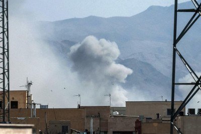 Ir&atilde; afirmou que vai ter "resposta decisiva" aos ataques -  (crédito: AFP)