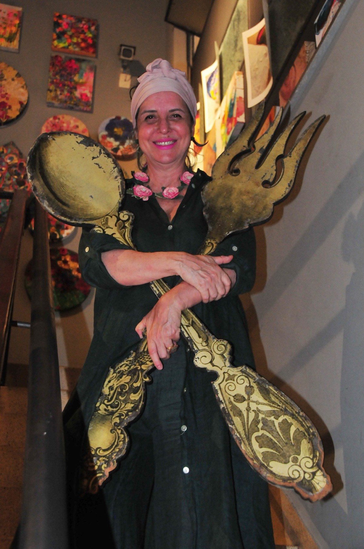 'Tem uma pesquisa muito grande por tr&aacute;s. Leva em conta conhecimento de cozinha, de arte, &agrave;s vezes de m&uacute;sica, de dan&ccedil;a. &Eacute; uma performance', explica a chef Agnes Farkasvolgyi