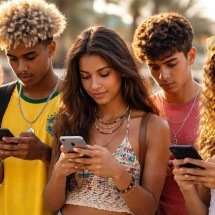 Uma nova forma de empobrecimento - imagem gerada por inteligência artificial/acervo Estado de Minas