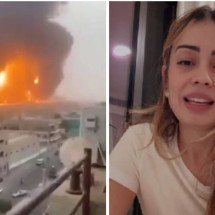 Mineira relata momentos de tensão em Dubai: 'Muito medo' - Redes sociais / Reprodução