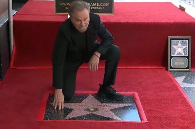 <p><span style='font-weight: 400;'>O ator italiano Franco Nero recebeu uma estrela na Calçada da Fama de Hollywood, na categoria cinema. </span></p>
 -  (crédito: Reprodução Youtube)