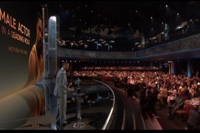 <p>Michael B. Jordan venceu o SAG Awards, premiacao concedida pelo Sindicato dos Atores. Mais um reconhecimento importante na carreira, que ganhou enorme projeção com o papel de gêmeos no filme “Pecadores”.</p>
 -  (crédito: Reprodução de vídeo )