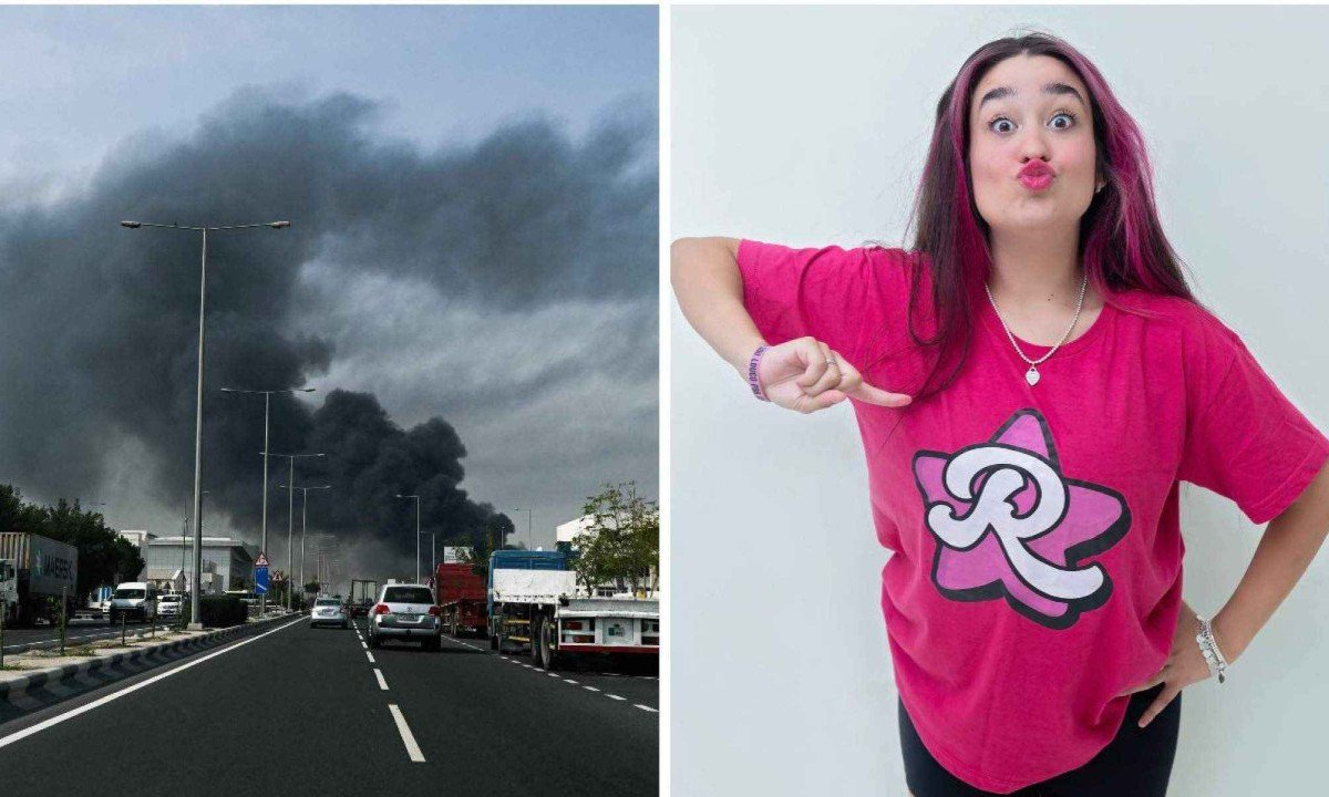 Emilly Vick disse que não tem como voltar ao Brasil -  (crédito: AFP / Redes sociais)