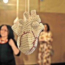 Marlene Barros aborda opressão da mulher na mostra 'Tecitura do feminino' - Leandro Couri/EM/D.A Press