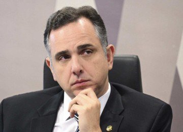 O almoço de Rodrigo Pacheco e Aécio Neves -  (crédito: Foto: Edilson Rodrigues/Agência Senado)