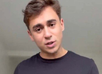 Nikolas confirmou que viajou em avião de Daniel Vorcaro -  (crédito: Reprodução/Instagram)