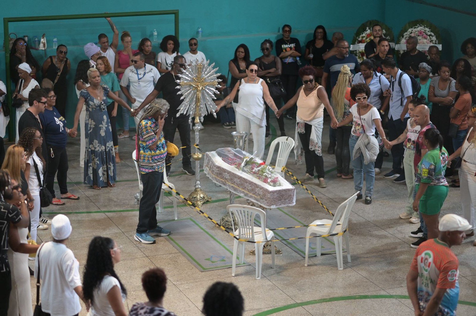 Adriana Araujo, uma das vozes do samba mais conhecidas de Belo Horizonte, morreu nesta segunda-feira (2/3) aos 49 anos-Leandro Couri/EM/D.A.Press