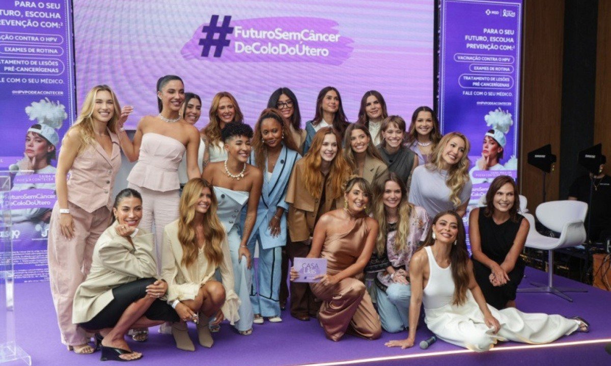 V&aacute;rias atrizes e influenciadoras participaram da a&ccedil;&atilde;o Futuro Sem C&acirc;ncer de Colo de &Uacute;tero, da MSD, como parte da campanha Mar&ccedil;o Lil&aacute;s