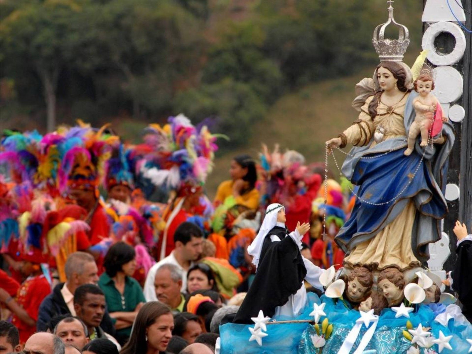 Imagem de Nossa Senhora do Rosário, no Serro-Secut/MG
