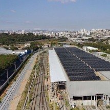 MetrôBH pode se tornar um dos maiores produtores de energia solar de BH - Divulgação/MetrôBH