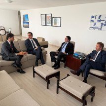 Em almoço, Pacheco descarta filiação ao MDB - Divulga&ccedil;&atilde;o