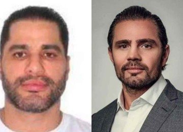 Luiz Phillipi Machado Mourão e Daniel Vorcaro -  (crédito: PMMG)