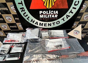 A Opera&ccedil;&atilde;o Arlequina II foi deflagrada pelo MPMG, por meio do Grupo de Atua&ccedil;&atilde;o Especial de Combate ao Crime Organizado (Gaeco), 4&ordf; Promotoria de Justi&ccedil;a de Vi&ccedil;osa e PMMG -  (crédito: Divulga&ccedil;&atilde;o MPMG)