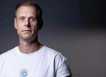O DJ holandês Armin van Buuren inicia sua turnê brasileira por Nova Lima
 -  (crédito: Joel Saget/AFP)