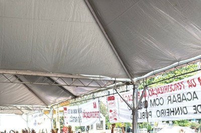 A paralisação foi mantida após assembleia realizada nesta semana -  (crédito: Reprodução/SindREDE-BH)