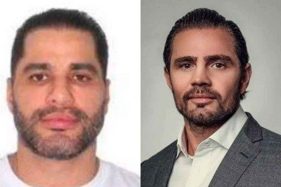 Luiz Phillipi Machado Mourão e Daniel Vorcaro -  (crédito: PMMG)