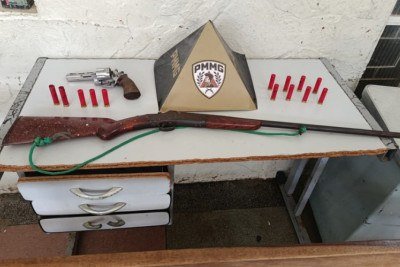 Operação Buldog combate o comércio ilegal de armas de fogo no Norte de Minas -  (crédito: MPMG/divulgação)