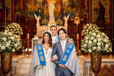 Morena Monaco viu sua vida mudar ao conhecer o sul-coreano Su-woong Kim e viver um relacionamento que atravessou continentes  -  (crédito: Manu Antunes/Aurium Comunicação)