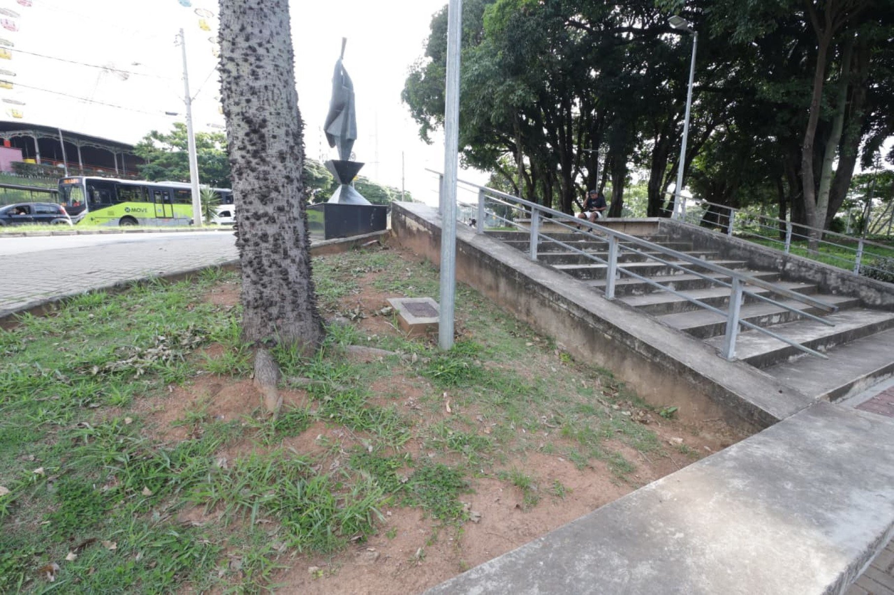 O artista e paisagista Burle Marx fez o jardim na d&eacute;cada de 1940