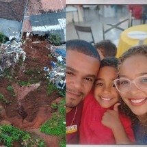 Desabamento de casas mata três pessoas da mesma família no Leste de MG - Reprodução/PMMG/REDES SOCIAIS 