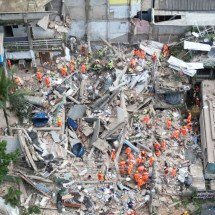 Vizinhos do lar de idosos que desabou tiveram que deixar suas casas - Leandro Couri/EM/D.A Press