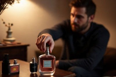<p>Seja uma forma de expressar personalidade, realçar o carisma ou aumentar a confiança, os perfumes masculinos transmitem força, sofisticação e sensualidade e visam tornar a presença mais marcante e inesquecível. </p>
 -  (crédito: imagem gerada por i.a )