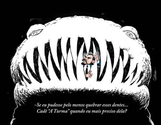 Charge Varcaro -  (crédito: Quinho)