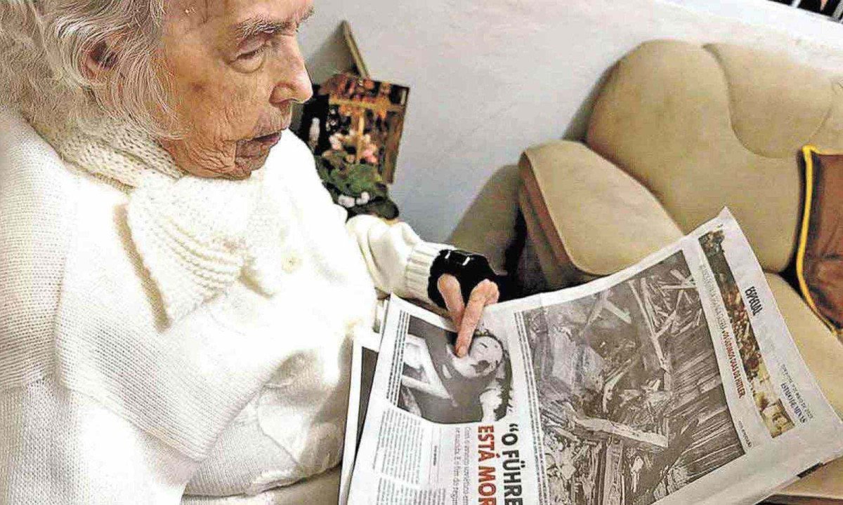 'Meu pai assinava o Estado de Minas e a gente lia tudo, do começo ao fim. eu colecionava as cartas dos pracinhas. Eles não podiam contar da fome, do frio, da morte. Falavam só dos atos de bravura’’ •  Tia Zizinha, 98 anos