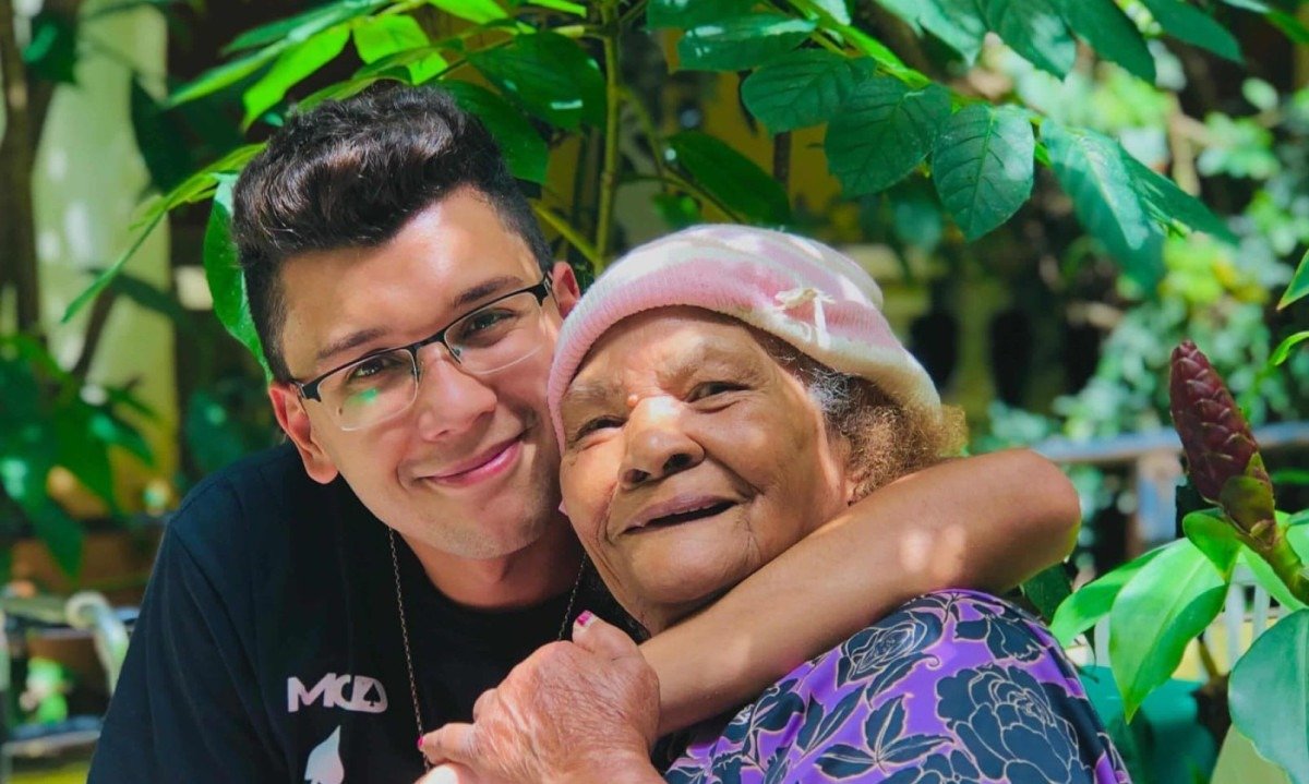 Maria Ordália de Jesus se acabava de rir quando Wellerson a chamava de 'pituxa'-Arquivo pessoal/Wellerson Catalunha